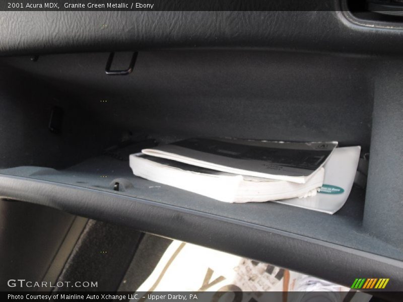 Granite Green Metallic / Ebony 2001 Acura MDX