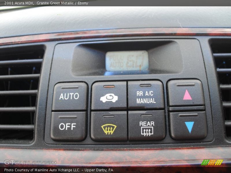 Granite Green Metallic / Ebony 2001 Acura MDX