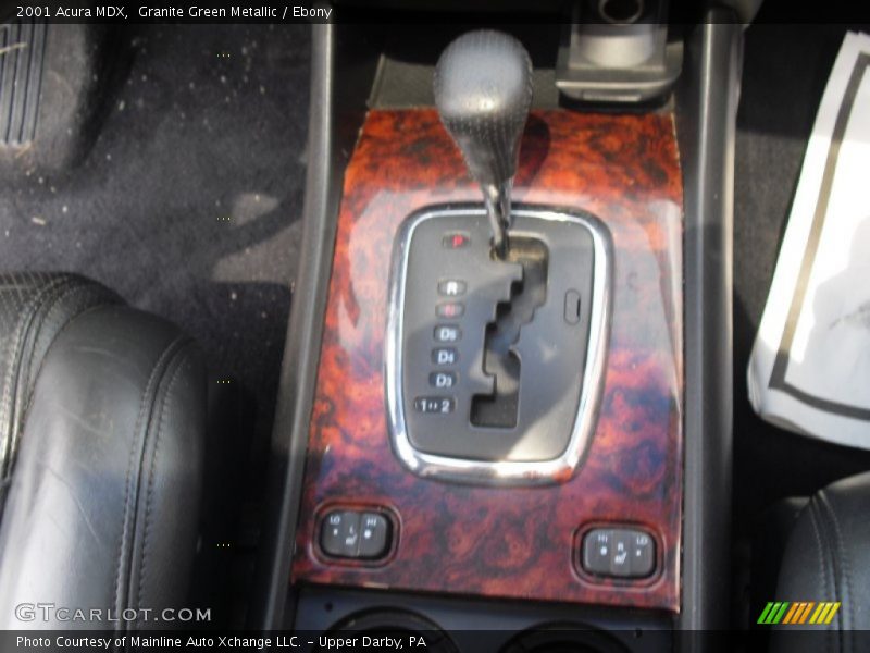 Granite Green Metallic / Ebony 2001 Acura MDX