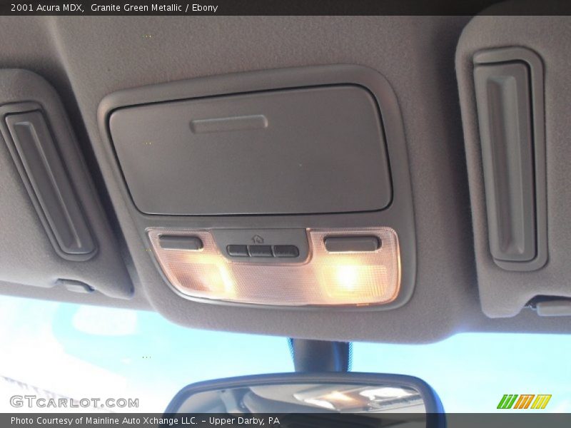 Granite Green Metallic / Ebony 2001 Acura MDX