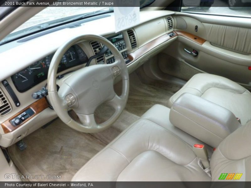 Light Bronzemist Metallic / Taupe 2001 Buick Park Avenue