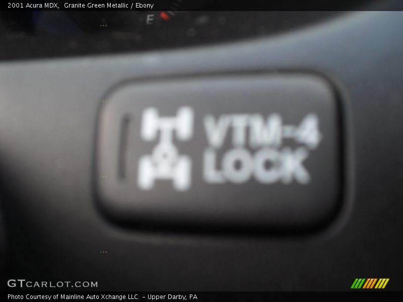 Granite Green Metallic / Ebony 2001 Acura MDX
