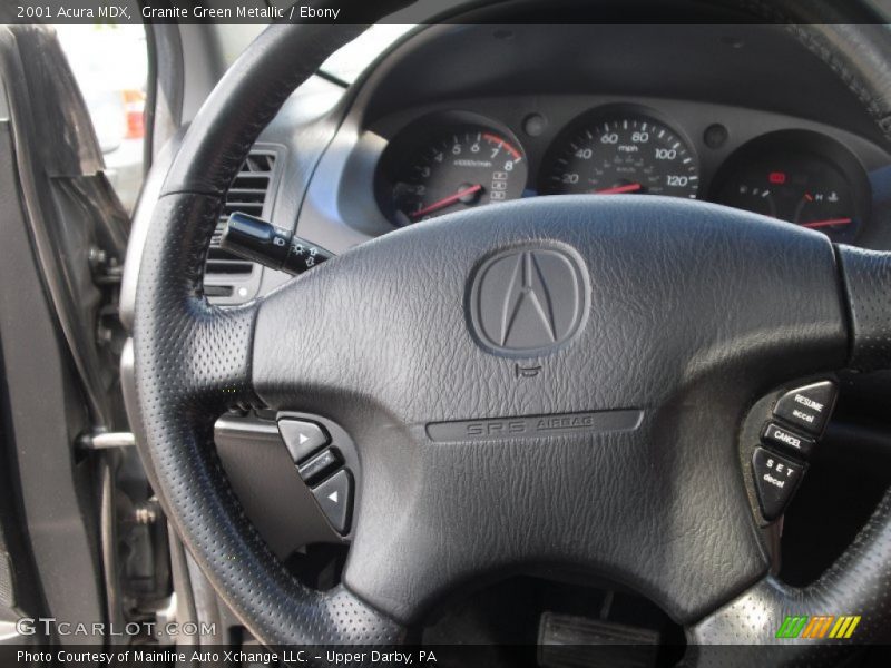 Granite Green Metallic / Ebony 2001 Acura MDX