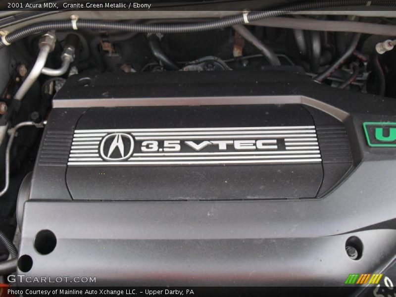 Granite Green Metallic / Ebony 2001 Acura MDX