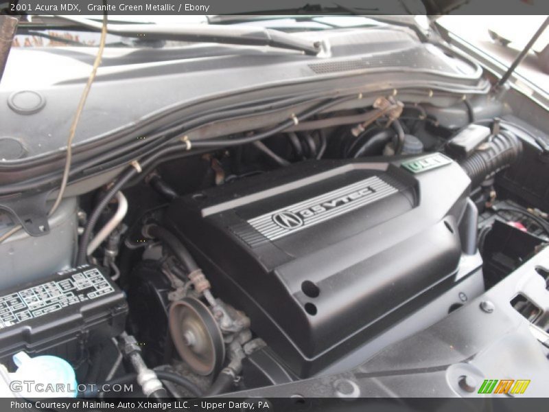 Granite Green Metallic / Ebony 2001 Acura MDX