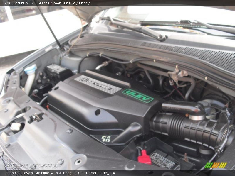 Granite Green Metallic / Ebony 2001 Acura MDX