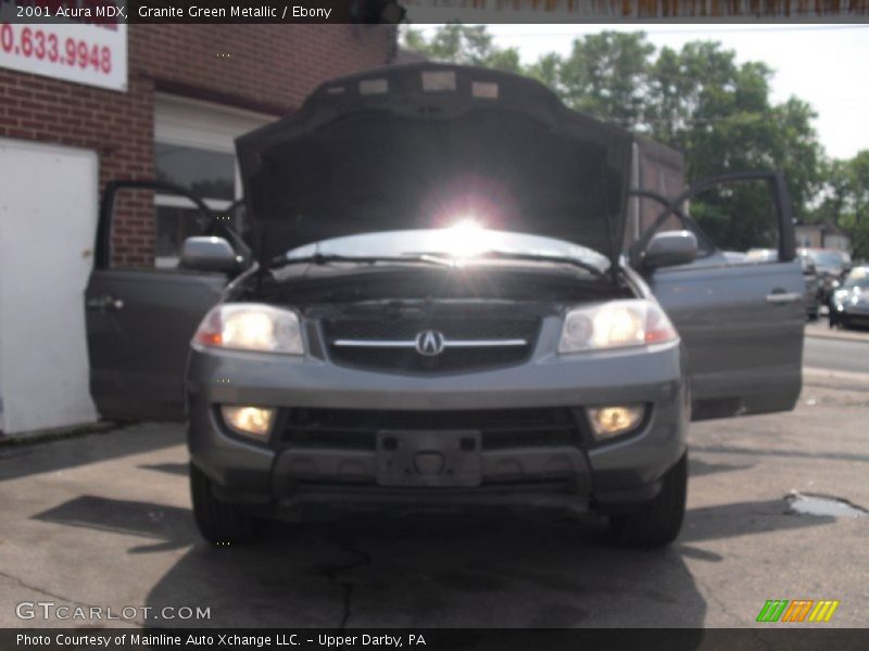 Granite Green Metallic / Ebony 2001 Acura MDX