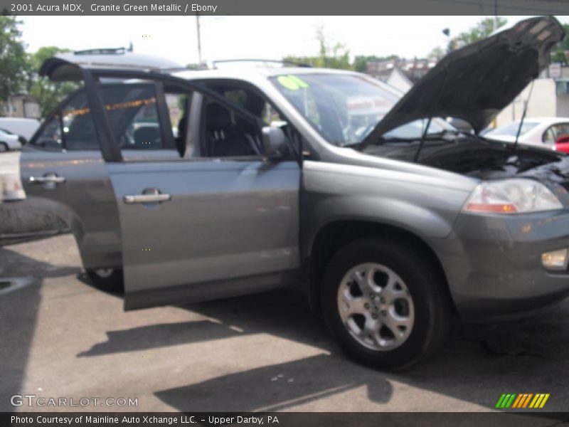 Granite Green Metallic / Ebony 2001 Acura MDX