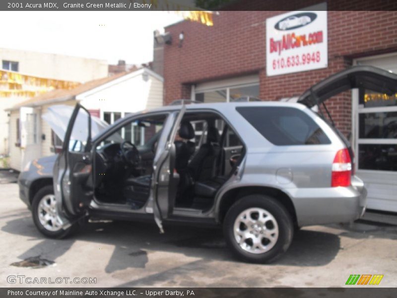 Granite Green Metallic / Ebony 2001 Acura MDX