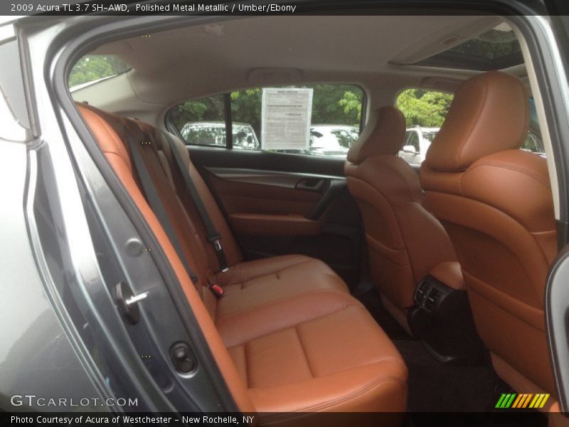 Polished Metal Metallic / Umber/Ebony 2009 Acura TL 3.7 SH-AWD