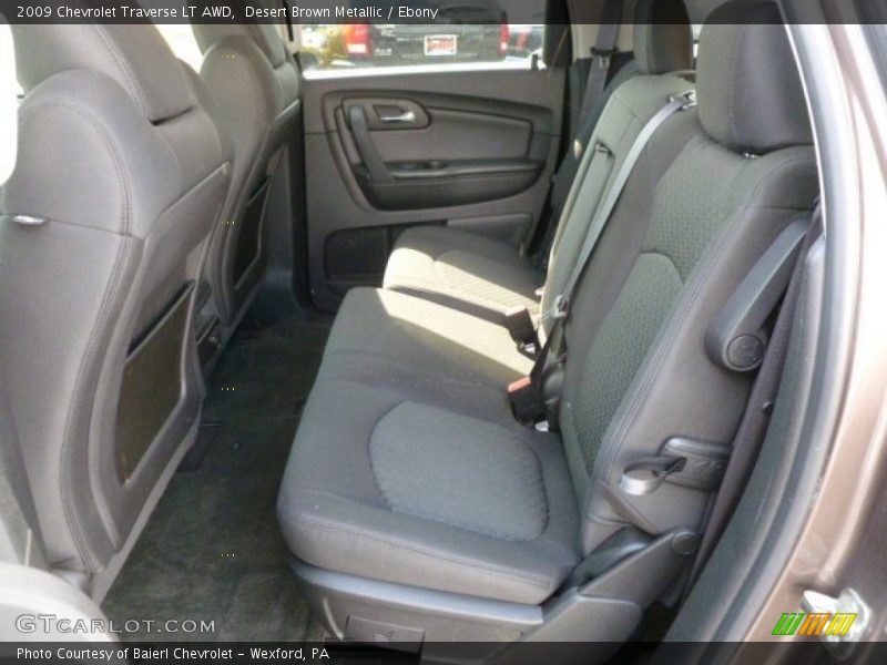 Desert Brown Metallic / Ebony 2009 Chevrolet Traverse LT AWD