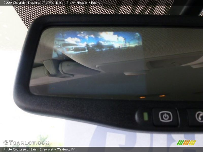 Desert Brown Metallic / Ebony 2009 Chevrolet Traverse LT AWD