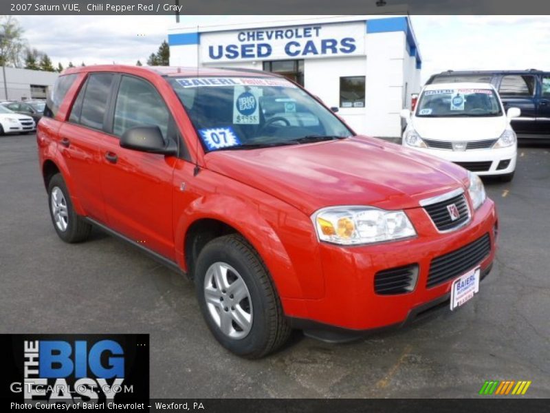 Chili Pepper Red / Gray 2007 Saturn VUE