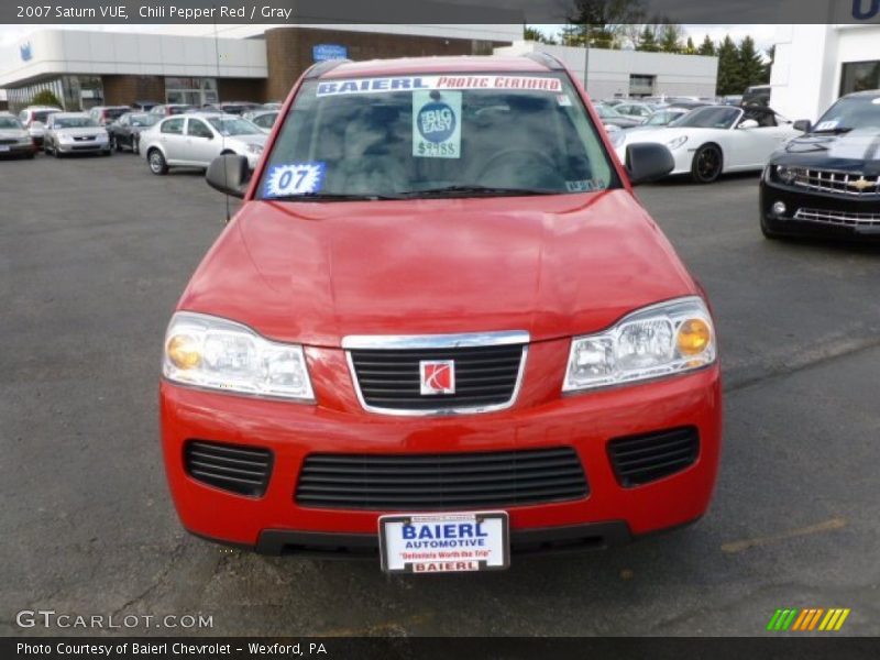 Chili Pepper Red / Gray 2007 Saturn VUE