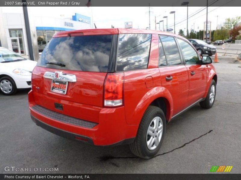 Chili Pepper Red / Gray 2007 Saturn VUE