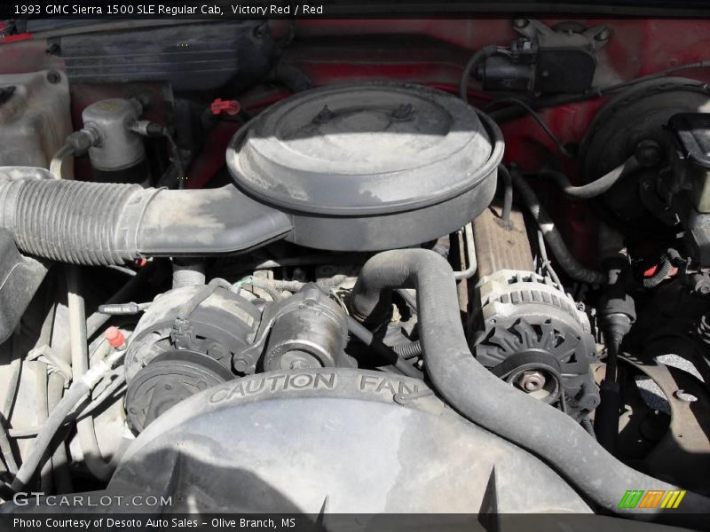 Victory Red / Red 1993 GMC Sierra 1500 SLE Regular Cab