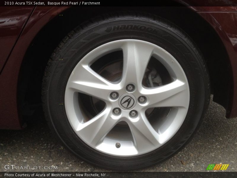 Basque Red Pearl / Parchment 2010 Acura TSX Sedan