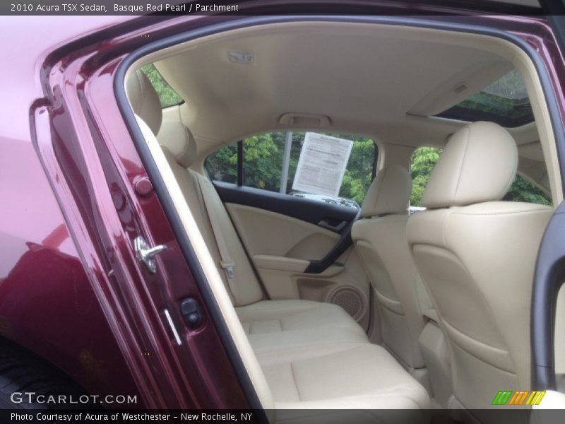 Basque Red Pearl / Parchment 2010 Acura TSX Sedan