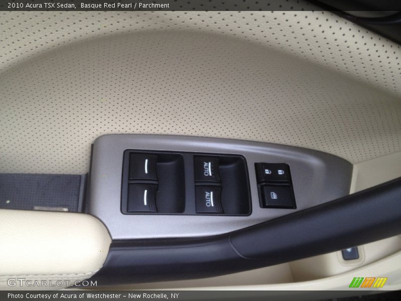 Basque Red Pearl / Parchment 2010 Acura TSX Sedan