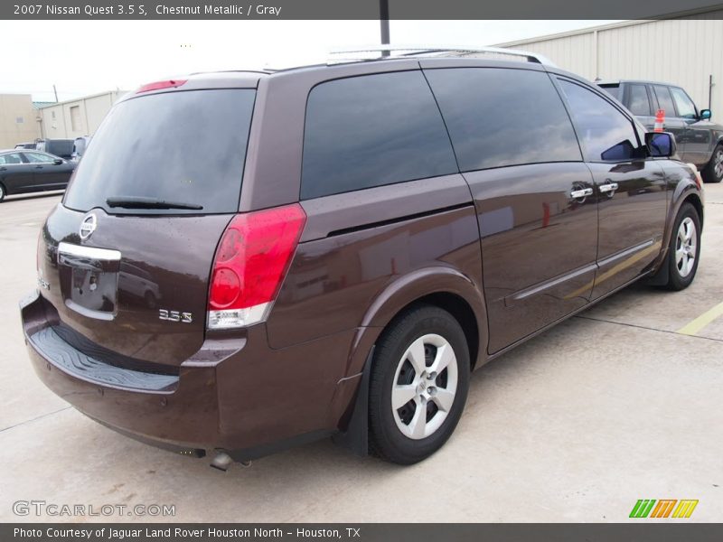 Chestnut Metallic / Gray 2007 Nissan Quest 3.5 S