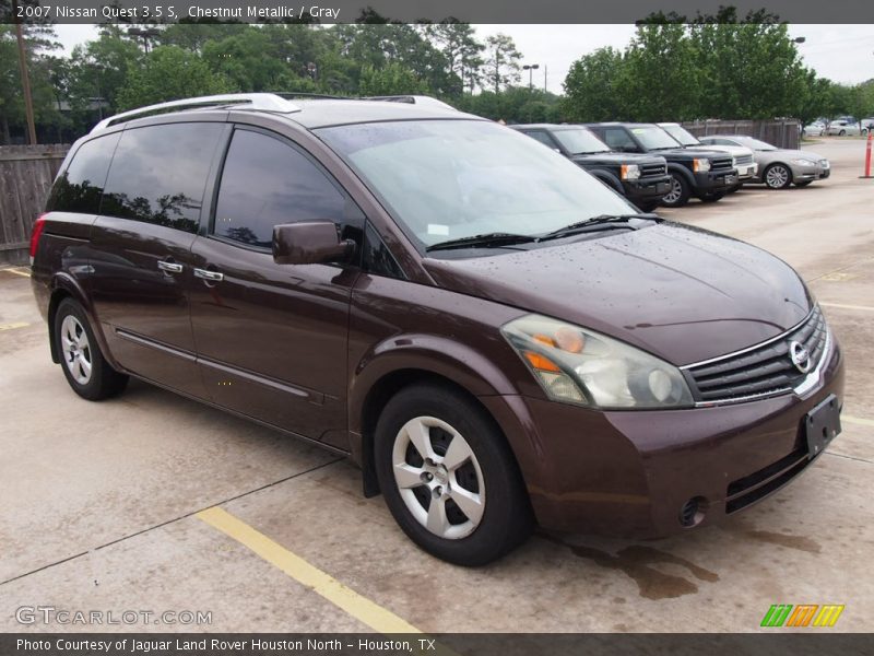 Chestnut Metallic / Gray 2007 Nissan Quest 3.5 S