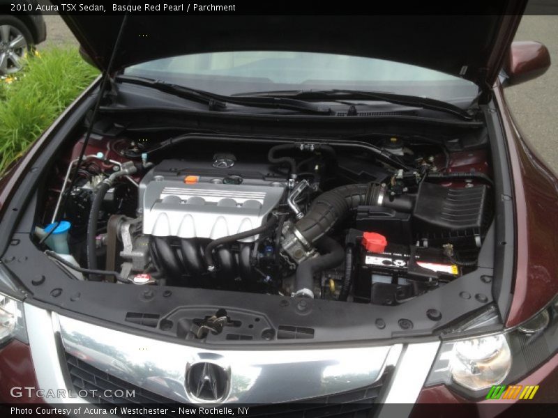 Basque Red Pearl / Parchment 2010 Acura TSX Sedan