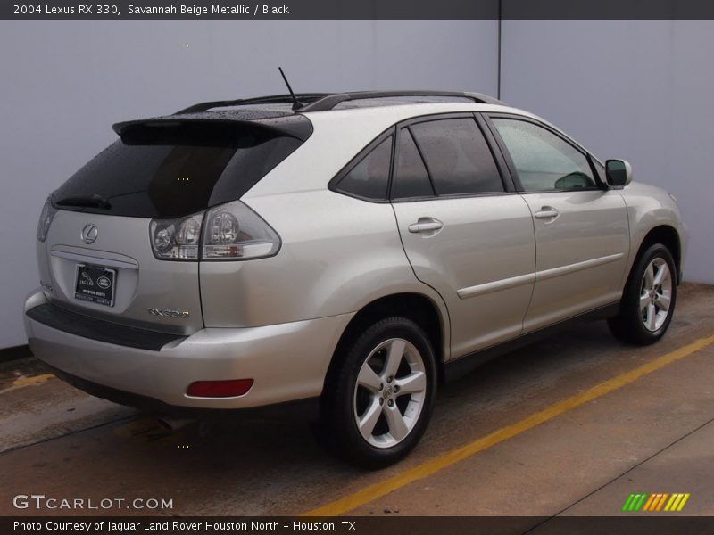 Savannah Beige Metallic / Black 2004 Lexus RX 330