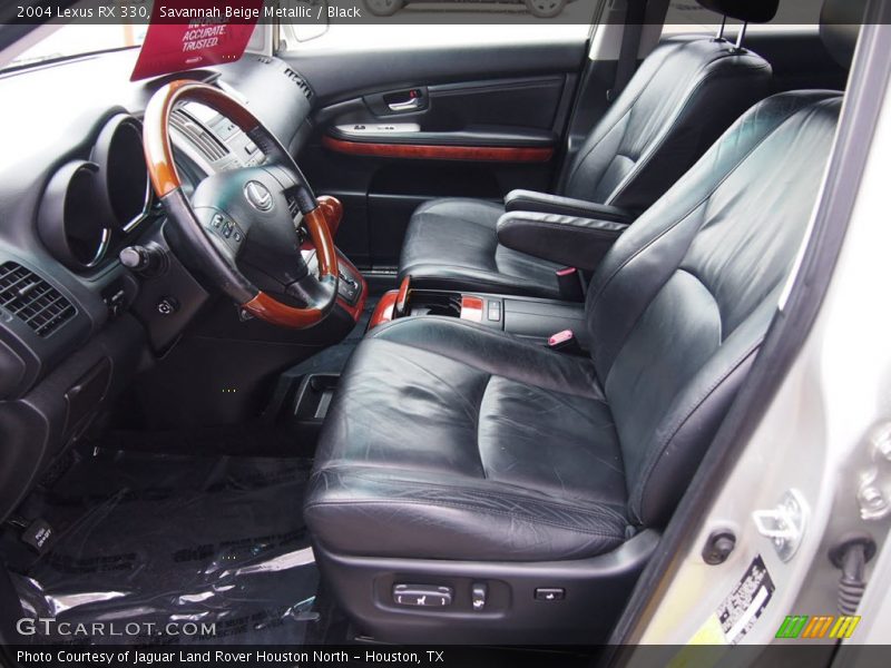 Savannah Beige Metallic / Black 2004 Lexus RX 330
