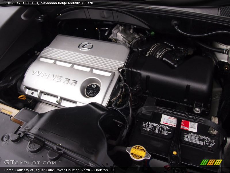Savannah Beige Metallic / Black 2004 Lexus RX 330