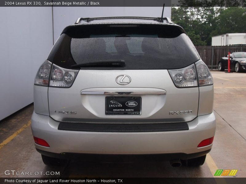 Savannah Beige Metallic / Black 2004 Lexus RX 330