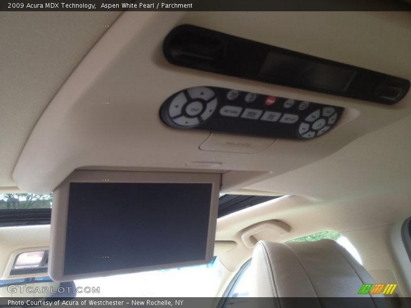 Aspen White Pearl / Parchment 2009 Acura MDX Technology