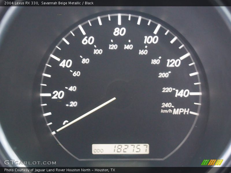 Savannah Beige Metallic / Black 2004 Lexus RX 330