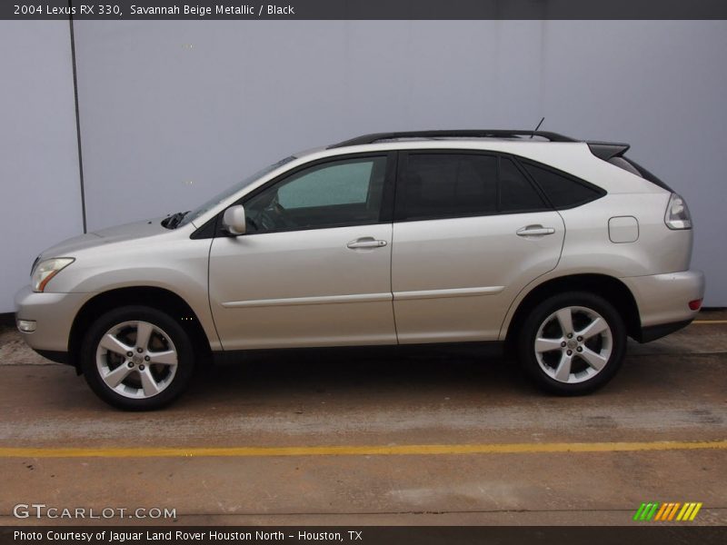 Savannah Beige Metallic / Black 2004 Lexus RX 330
