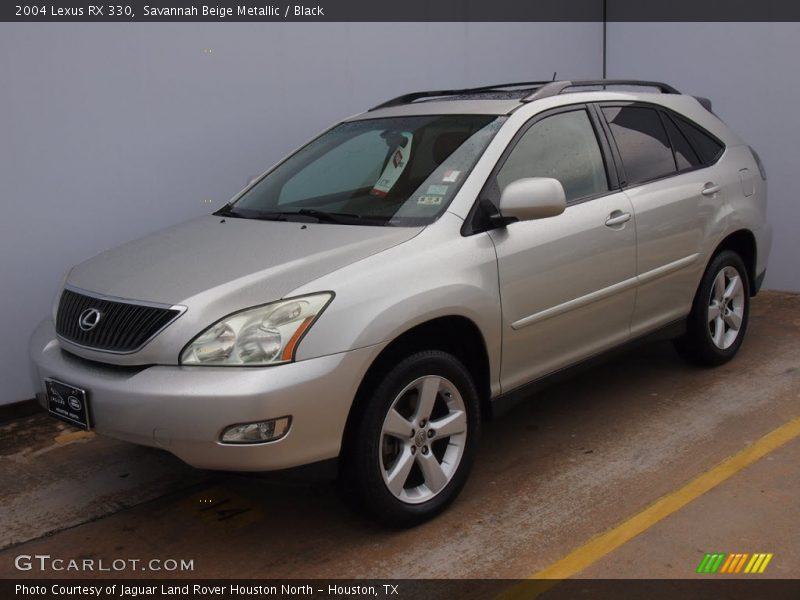 Savannah Beige Metallic / Black 2004 Lexus RX 330