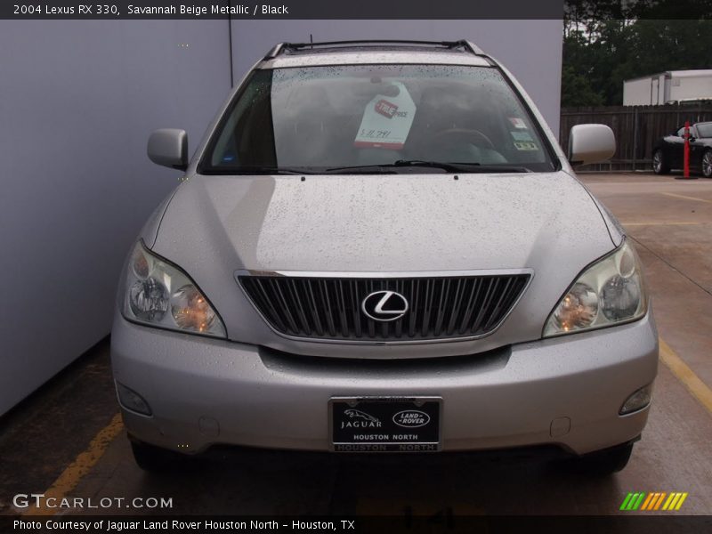 Savannah Beige Metallic / Black 2004 Lexus RX 330