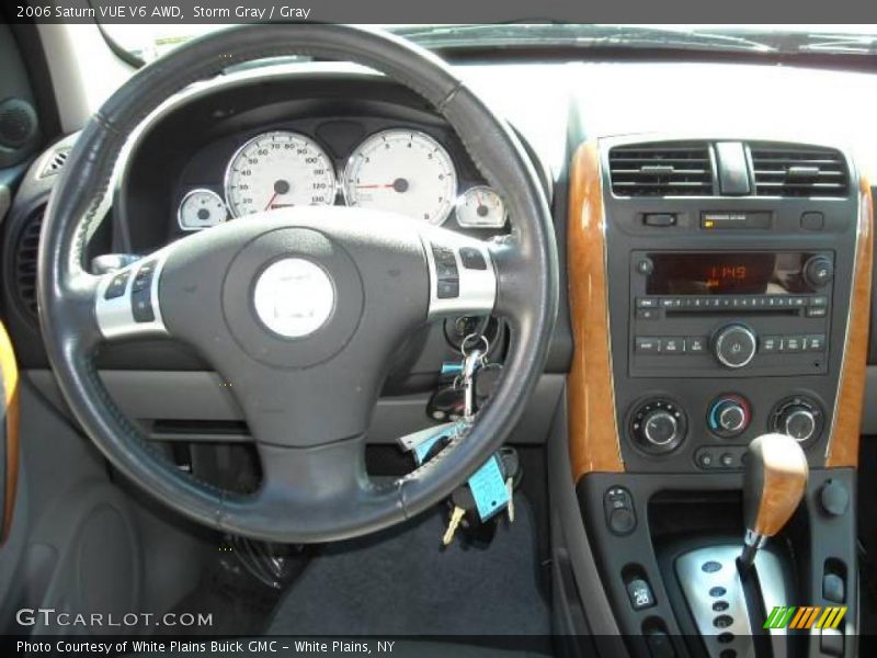 Storm Gray / Gray 2006 Saturn VUE V6 AWD