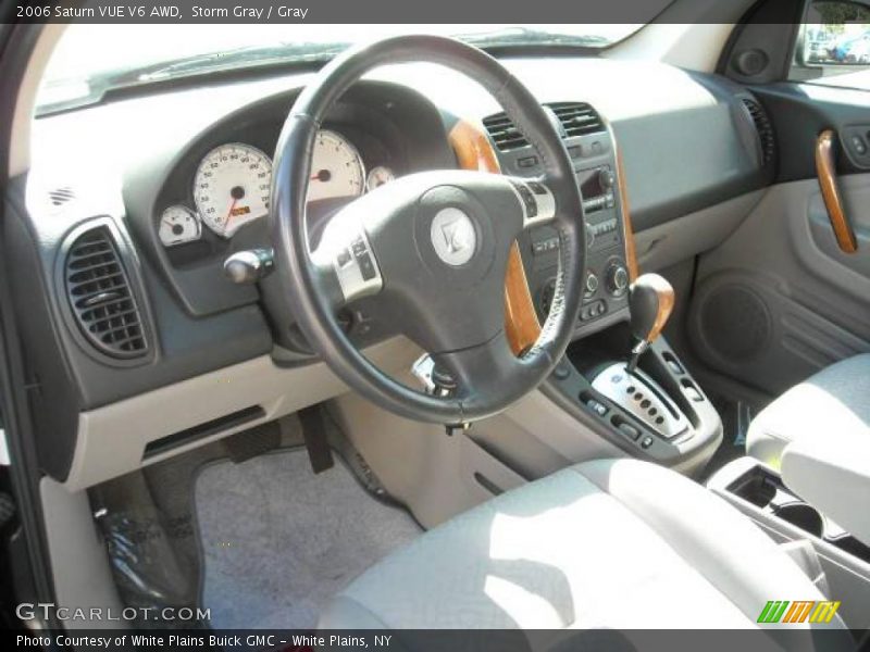 Storm Gray / Gray 2006 Saturn VUE V6 AWD
