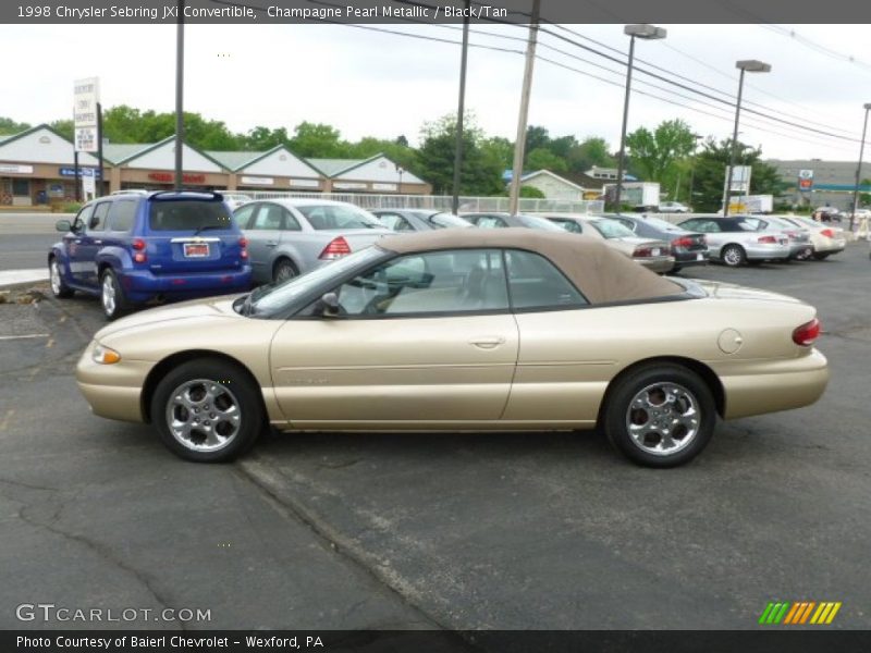  1998 Sebring JXi Convertible Champagne Pearl Metallic