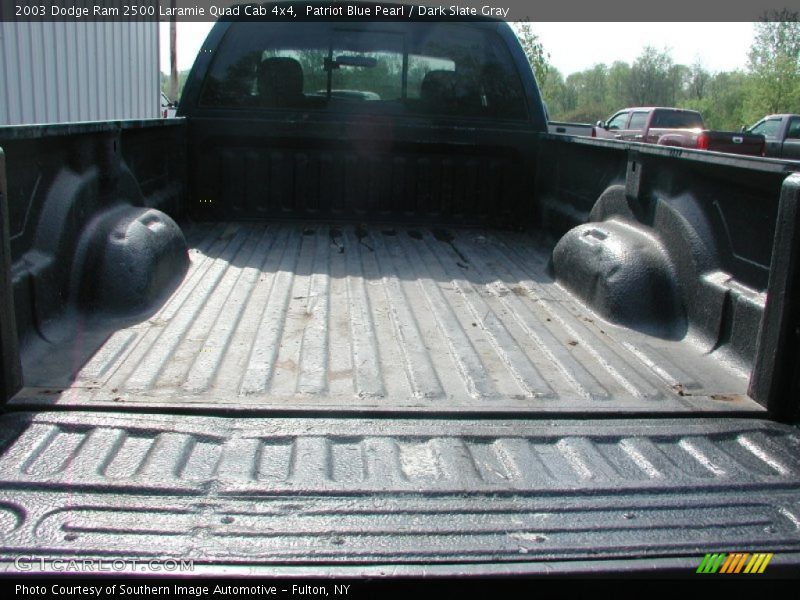 Patriot Blue Pearl / Dark Slate Gray 2003 Dodge Ram 2500 Laramie Quad Cab 4x4