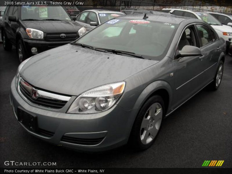 Techno Gray / Gray 2008 Saturn Aura XE 3.5
