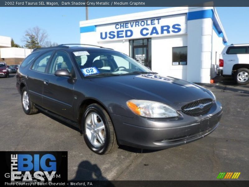 Dark Shadow Grey Metallic / Medium Graphite 2002 Ford Taurus SEL Wagon