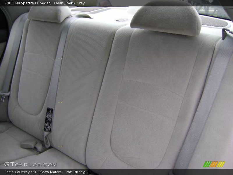 Clear Silver / Gray 2005 Kia Spectra LX Sedan