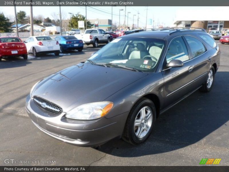 Dark Shadow Grey Metallic / Medium Graphite 2002 Ford Taurus SEL Wagon