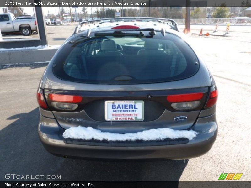 Dark Shadow Grey Metallic / Medium Graphite 2002 Ford Taurus SEL Wagon