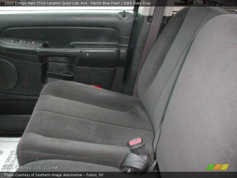 Patriot Blue Pearl / Dark Slate Gray 2003 Dodge Ram 2500 Laramie Quad Cab 4x4