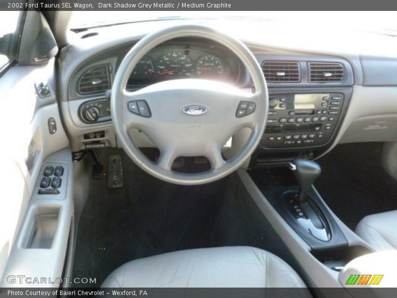 Dark Shadow Grey Metallic / Medium Graphite 2002 Ford Taurus SEL Wagon
