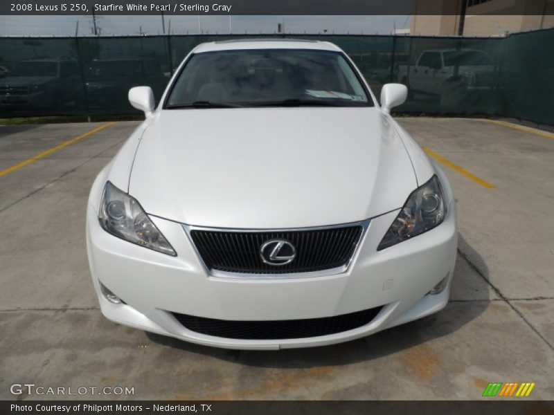 Starfire White Pearl / Sterling Gray 2008 Lexus IS 250