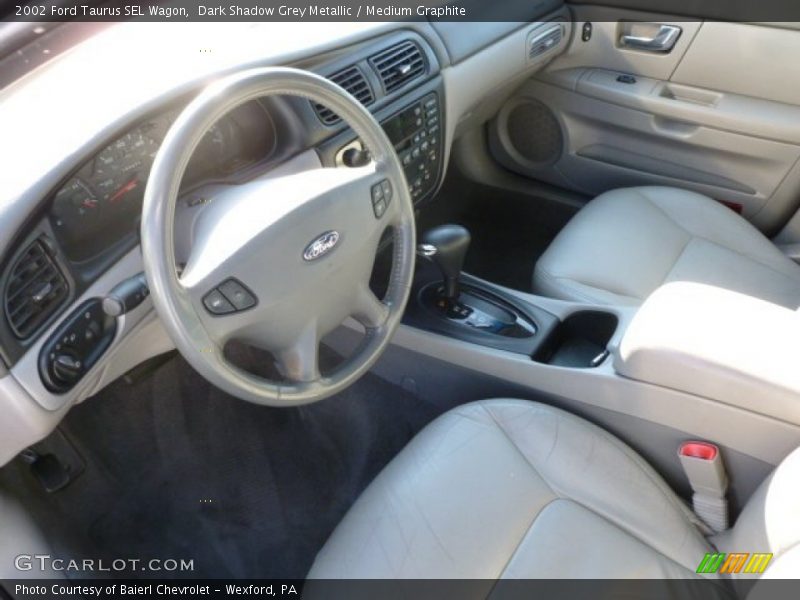 Dark Shadow Grey Metallic / Medium Graphite 2002 Ford Taurus SEL Wagon