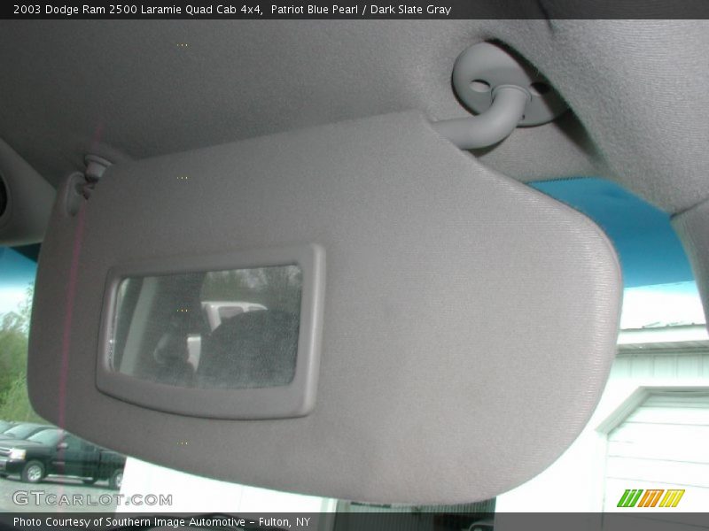 Patriot Blue Pearl / Dark Slate Gray 2003 Dodge Ram 2500 Laramie Quad Cab 4x4