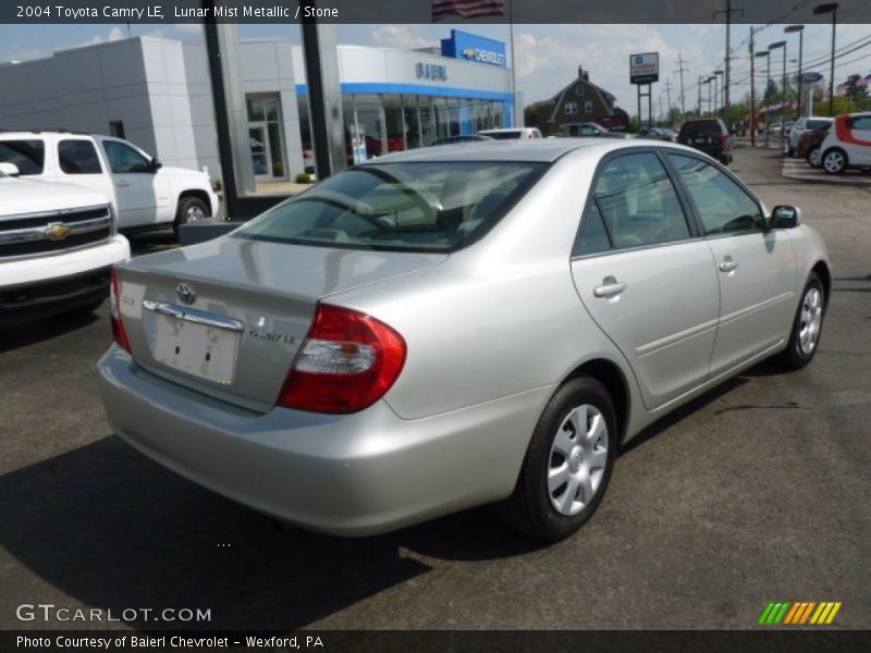Lunar Mist Metallic / Stone 2004 Toyota Camry LE